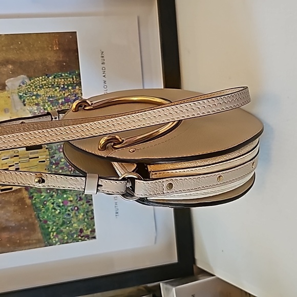 CHLOÉ Pixie Round Leather Crossbody Bag AUTHENTIC - Picture 11 of 16